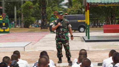 Kasdam XXI/RI Berikan Arahan 1.096 Calon Prajurit TNI AD Lolos Seleksi
