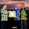 Bupati Nanda Indira Terima Penghargaan Nasional atas Prestasi Desa Sidodadi sebagai Desa Cantik Terbaik 2026