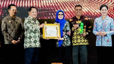 Bupati Nanda Indira Terima Penghargaan Nasional atas Prestasi Desa Sidodadi sebagai Desa Cantik Terbaik 2026