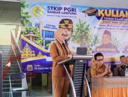 Wagub Jihan Nurlela Memberikan Kuliah Umum Mahasiswa Baru Tahun Akademik 2026/2027 Di Kampus STKIP PGRI