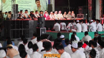 Pemkab pesawaran Gelar Bersholawat Momentum Memperingati Satu Tahun Kepemimpinan Nanda – Antonius