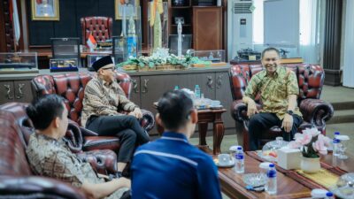 Gubernur Lampung Rahmat Mirzani Djausal Menerima Audiensi Kepala Kejaksaan Tinggi Lampung