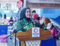 Ketua PKK Purnama Wulan Sari Mirza Buka Lampung Fun Swimming Festival 2026