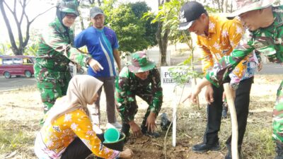 Kodim 0410/KBL Tanam Seribu Pohon di Taman Wisata Kehati, Wujud Nyata Kemanunggalan TNI dan Rakyat