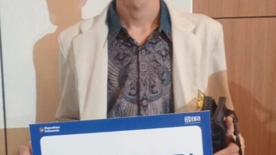 Presma USBRJ Lampung M. Hafidz Ramadhani Raih Apresiasi Direktur BRI di Festival Financial Lampung