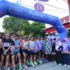 Rektor Unila Lepas Peserta Smanila  Run 5K Pada Peringatan Ulang Tahun ke-45 SMA YP Unila