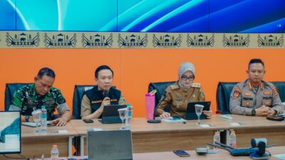 Abu Vulkanik Gunung Anak Krakatau Yang berdampak ke Sejumlah Wilayah  Pemprov Lampung Belum Terapkan WFH bagi ASN