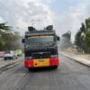 *Brimob Polda Lampung Kerahkan Unit AWC Guna Kurangi Dampak Abu Vulkanik Gunung Anak Krakatau*