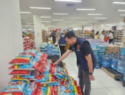Satgas Pangan Cek Harga Beras di Pasar Modern dan Tulang Bawang