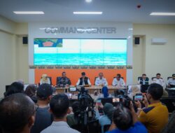 Gubernur Rahmat Mirzani Bersama TNI AL, BPBD, Basarnas, dan Akademis ITERA Melakukan pemantauan langsung Gunung Anak Krakatau