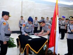 Baru 35 Hari, Herbin Kapolresta Bandar Lampung Datang Eko Bagus