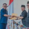 Sekdah Prov Lampung Marindo Kurniawan menghadiri Rapat Paripurna DPRD Propinsi Lampung