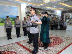 Tongkat Komando Polresta Bandar Lampung Resmi Berganti, Kombes Pol Eko Bagus Riyadi Siap Lanjutkan Kinerja Maksimal