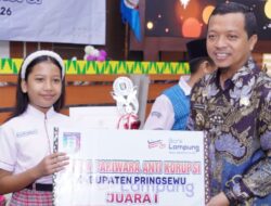 Bupati Riyanto Pamungkas Apresias diselenggarakannya Lomba Pariwara Antikorupsi