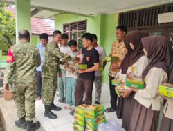 Sinergi antara TNI dan masyarakat kembali ditunjukkan oleh jajaran Koramil 410-04/TKT.