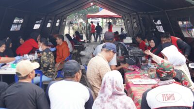 Semarak HUT ke-81 TNI, Kodam XXI/Radin Inten Gelar Baktikes di Lapangan Saburai