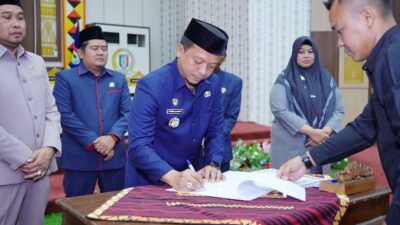 Raperda Perubahan APBD 2026 Kabupaten Pringsewu Disahkan