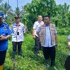 Sekda Tanggamus Tinjau Tanggul Jebol  Waybelu