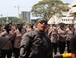 Polda Lampung : Jaga Ruang Demokrasi, Layani Aspirasi