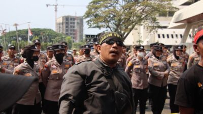 Polda Lampung : Jaga Ruang Demokrasi, Layani Aspirasi