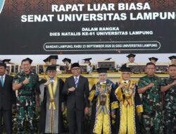 Dies Natalis Ke-61 Unila, Pangdam XXI/Radin Inten Dorong Generasi Unggul