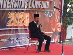 Rektor Buka Gelaran MTQ ke-II Unila dan Lepas Tim KMI Expo 2026