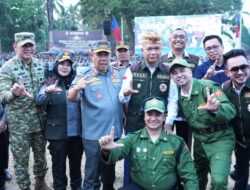 Pangdam XXI/RI Kuatkan Sinergi Di Apel Akbar Kemah Bakti Satya Satlinmas