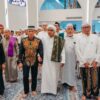 Kapolda Hadiri Majelis  Al Habib Muhammad Syauqi Al Muhdhor pada penutupan Maulid Arbain Lampung di Masjid Raya Al-Bakrie, Bandarlampung.