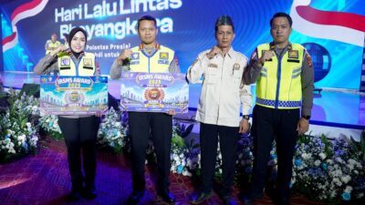 *Hari Lalu Lintas Bhayangkara ke-71, Polda Lampung Raih Dua Penghargaan IRSMS Award 2026*