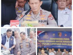 Polda Lampung Ungkap 379 Kasus Narkoba dan Sita 85,9 Kilogram Sabu