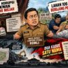 Wakil Bupati Lampung Utara, Romli, berada di pusaran dua persoalan besar yang mencoreng wajah pemerintah daerah.