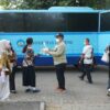 Perkuliahan Kembali Berlanjut, Rektor Bagikan Masker Pascaerupsi Krakatau