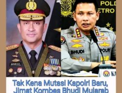Bongkaran Mutasi kedua kapolri kabid Humas polda Metro Jaya Aman.