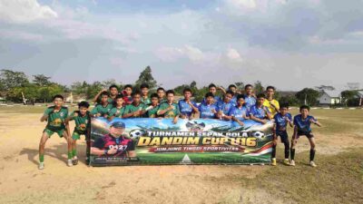 DANDIM CUP U16 2026: GARETA FC LIBAS PUJA FC B DENGAN SKOR 4-0