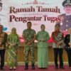 DANDIM 0427/WAY KANAN HADIRI RAMAH TANAH DAN PENGANTAR TUGAS KEJARI WAY KANAN