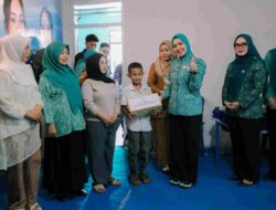 Purnama Wulan Sari Mirza  Canangkan Desa TAPIS di Serdang Tanjung Bintang Lampung Selatan