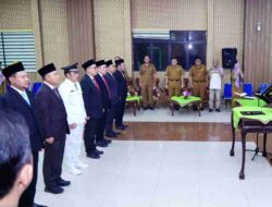 Bupati Riyanto Pamungkas  Lantik 8 Pejabat Administrator