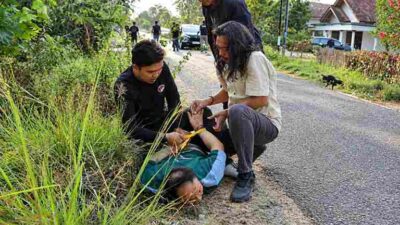 Breaking News ! Aksi Kejar-kejaran Warnai Penggerebekan Narkoba di Margakaya Pringsewu