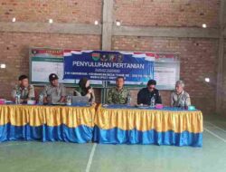 Dukung Ketahanan Pangan, TMMD ke-130 Kodim 0427/Way Kanan Bekali Petani dengan Penyuluhan Pertanian