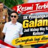 Selangkah Lagi Dilantik! SK Galang Putra Rahman sebagai Wabup Way Kanan Terbit