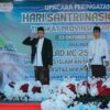 Gubernur Rahmat Mirzani Djausal  Pembina Upacara Peringatan Hari Santri Nasional Tingkat Provinsi Lampung Tahun 2026