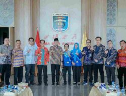 Gubernur Lampung Rahmat Mirzani Djausal Pimpin Rapat Optimalisasi Dan Pemberdayaan Masyarakat
