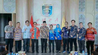 Gubernur Lampung Rahmat Mirzani Djausal Pimpin Rapat Optimalisasi Dan Pemberdayaan Masyarakat Dalam Program Desaku Maju