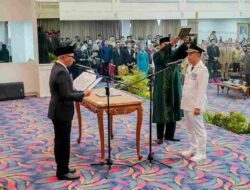 Gubernur Mirzani Lantik M. Galang Putra Rahman sebagai Wakil Bupati Way Kanan