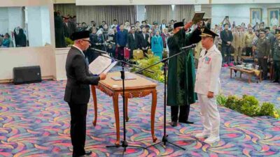 Gubernur Mirzani Lantik M. Galang Putra Rahman sebagai Wakil Bupati Way Kanan