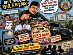 BPJS Tunggak Rp8,3 Miliar, Hibah Terbaru ke kodam  : Gepak Ingatkan Wali Kota Bandar Lampung soal Prioritas APBD