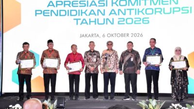 KPK Dorong Pendidikan Antikorupsi Lampung Jadi Pilot Project Daerah Lain