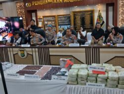 Narkoba Jaringan Internasional  Johor -Indonesia  , Dibongkar Polda Lampung