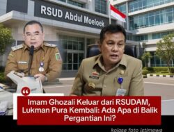 Imam Ghozali Digeser dari RSUDAM: Diselamatkan atau Ditarik dari Pusaran Masalah?