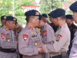 *Danyon B Pelopor Melepas 15 Personel Mutasi ke Satuan Kewilayahan*